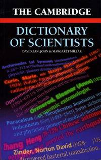 image of The Cambridge Dictionary of Scientists
