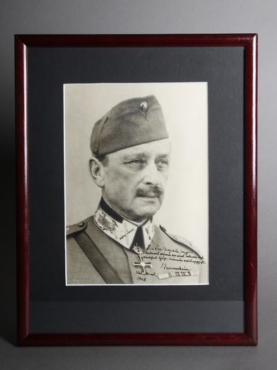 Original photograph of Carl Gustaf Mannerheim.…
