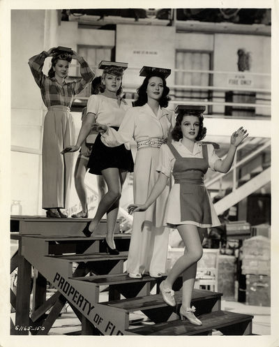 JUDY GARLAND, LANA TURNER, HEDY LAMARR | ZIEGFELD GIRL [1941] Publicity photo by Clarence Bull - 2