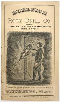 Illustrated Spanish-Language Advertising Bifolium for Burleigh Rock Drill Co
