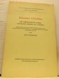 Johannes Ulvichius. De liberalitate urbis…