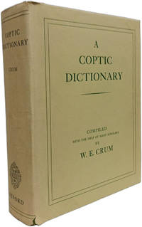A Coptic Dictionary