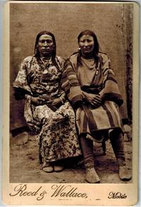 Cabinet Card of Osh - Tisch ( &quot;Find Them and Kills Them&quot; ) and His Wife by John H. Fouch.- Photographer)