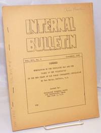 image of Internal bulletin, vol. 12, no. 4. November 1950