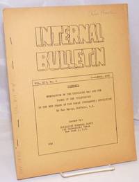 Internal bulletin, vol. 12, no. 4. November 1950 by Socialist Workers Party - 1950