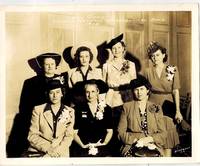 (Women - Aviation) "New Officers Women's National Aeronautical Ass'n. 1942" Photograph (caption in photograph)