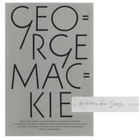 cover of Books, mostly scholarly and some Ephemera, designed by George Mackie