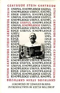 Useful Knowledge by Stein, Gertrude - 1988