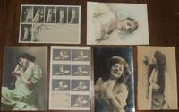 Lot of 6 early Sample Postcards Pretty Girls, Boudoir, Sample Postcards