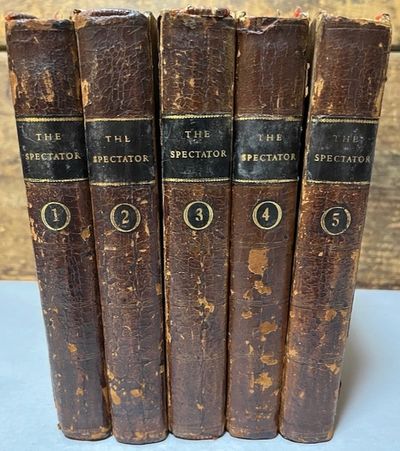 The Spectator. Incomplete set of 5 volumes