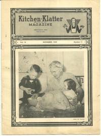 KITCHEN KLATTER MAGAZINE NOVEMBER 1949 by Leanna Field Driftmier - 1949 - from Gibson's Books (SKU: 73873)