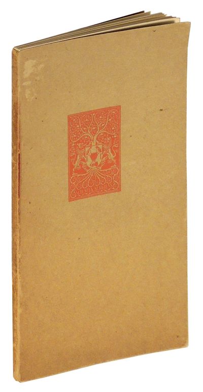 Catalogus der Tentoonstelling van Moderne Nederlandsche Boekkunst in het Museum Plantijn-Moretus te Antwerpen van 18 Juli tot 15 Augustus [Catalog of the Exhibition of Modern Dutch Book Art in the Museum Plantijn-Moretus in Antwerp from 18 July to 15 August]