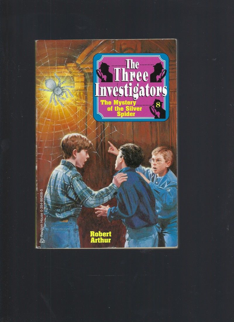 The Mystery of the Silver Spider #8 The Three Investigators 1999