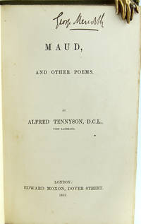 Maud, and Other Poems by Tennyson, Alfred, Lord - 1855