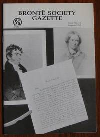 image of Brontë Society Gazette No. 14 August 1995