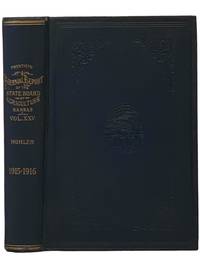 Twentieth Biennial Report of the Kansas State Board of Agriculture to the Legislature of the State, for the Years 1915 and 1916