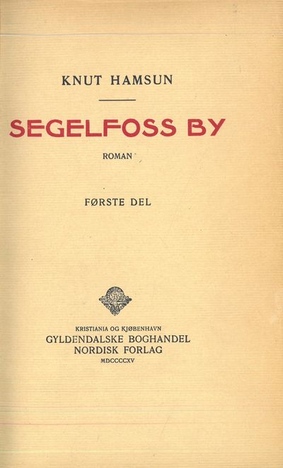 Segelfoss by. Første del-annen del. I-II. (photo 3)