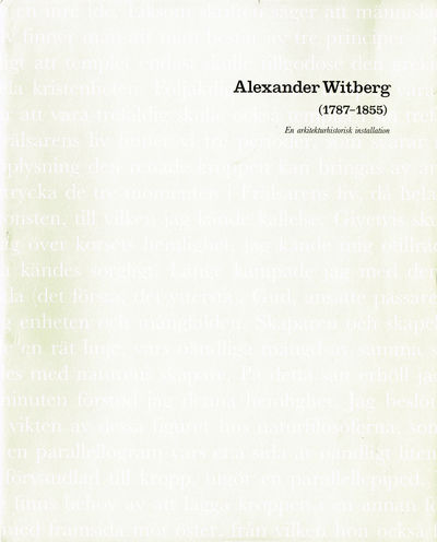 Alexander Witberg (1787-1855). En…