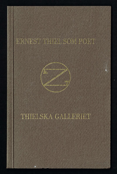 Ernest Thiel som poet.