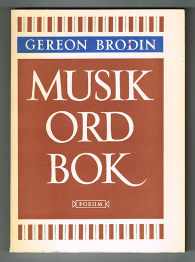 Musikordbok.