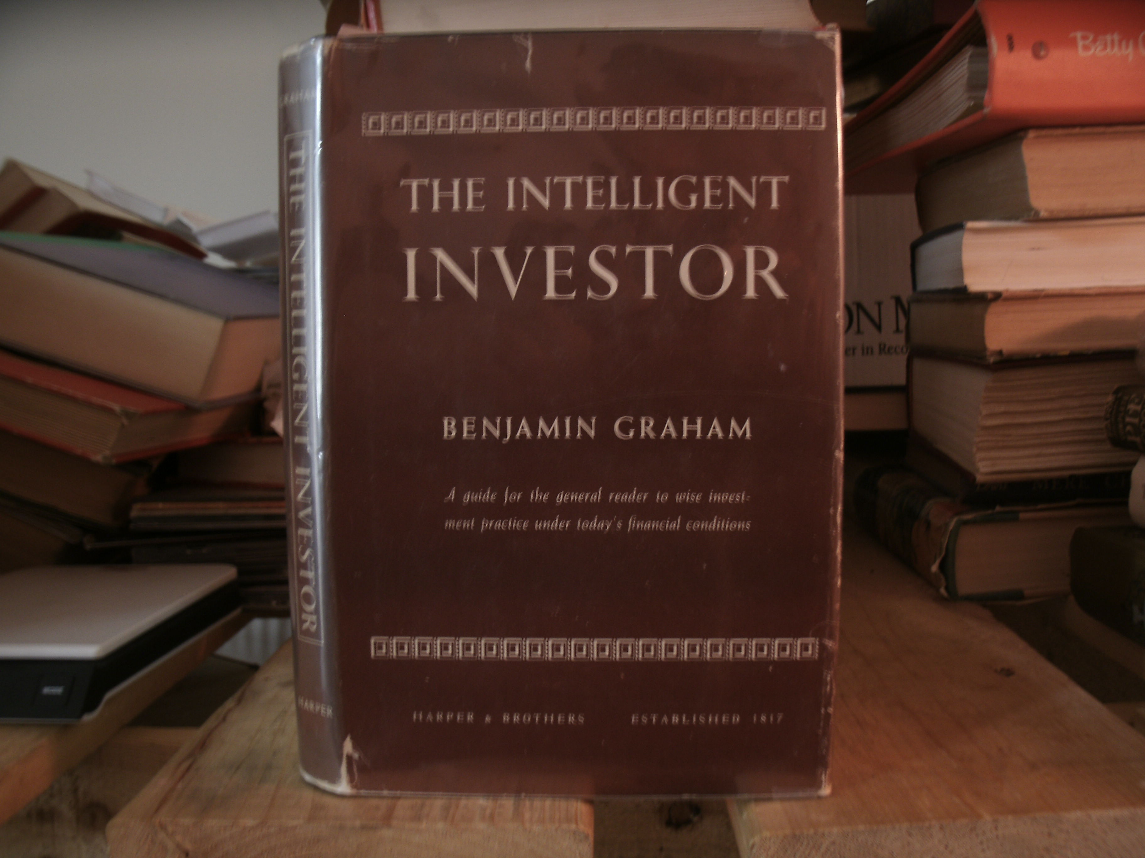 The Intelligent Investor by Benjamin Graham - Hardcover - 1953 - from  DrPanglossBooks (SKU: biblio3591)