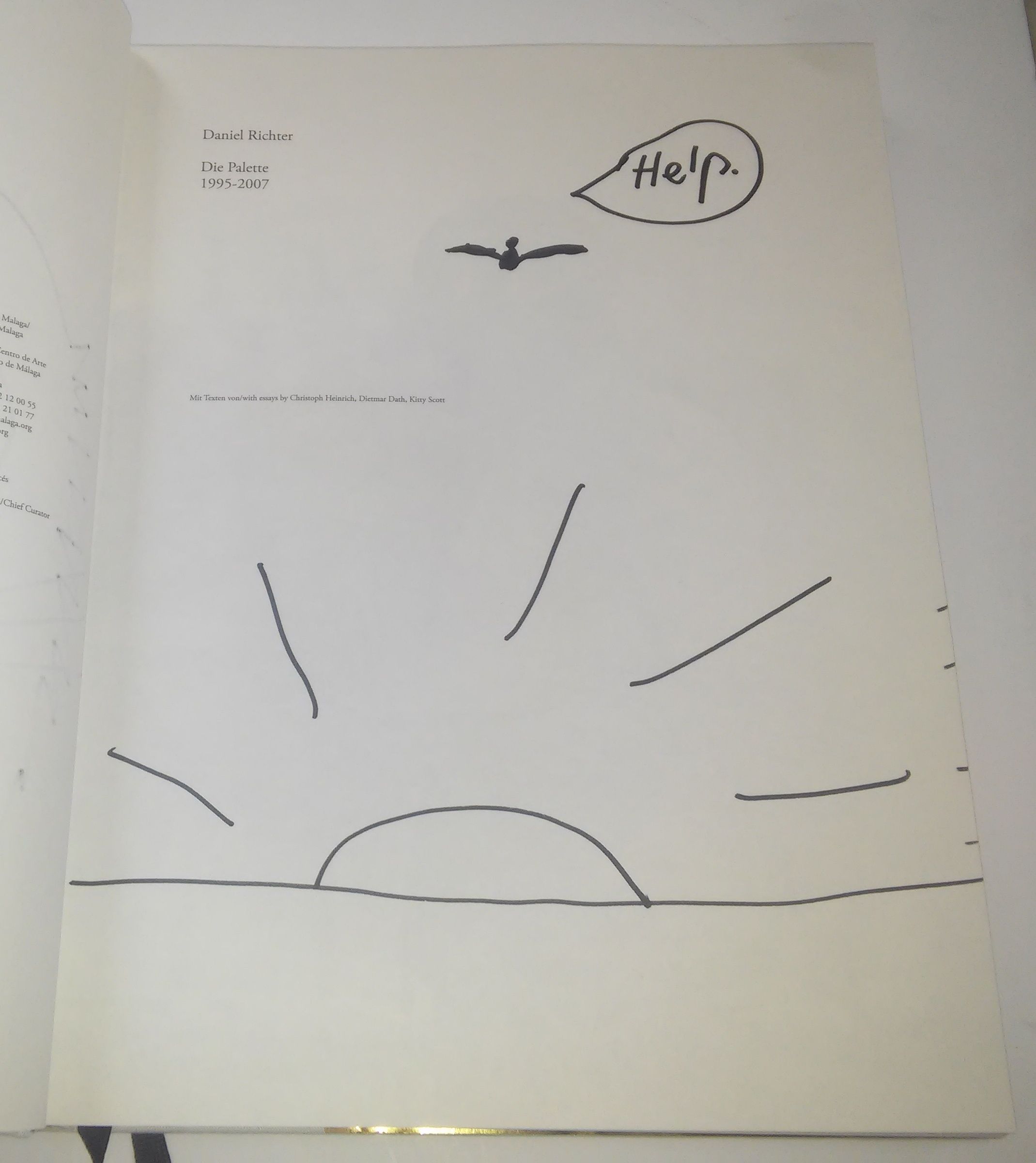 Daniel Richter: Die Palette 1995-2007, Signed First Edition - Biblio