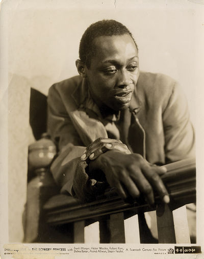 DIMPLES [under working title: THE BOWERY PRINCESS] (1936) Portrait of Stepin Fetchit
