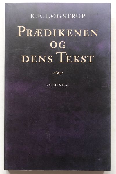 Prædikenen og Dens Tekst.