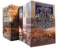 THE CIVIL WAR : A NARRATIVE IN 3 VOLUMES Fort Sumter to Perryville;  Fredericksburg to Meridian; Red River to Appomattox