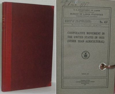 Cooperative Movement in the United States in 1925…