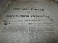 New York Farmer And Horticultural Repository Vol. 5 No.3. New York Thursday, January 19, 1832