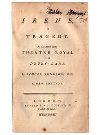 Irene by Samuel Johnson - 1781