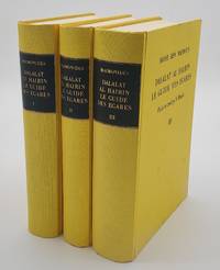 Le Guide des Égarés Traité de Théologie et de Philosophie par Moïse ben Maimoun dit Maïmonide [Dalalat Al Hairin] [The Guide of the Perplexed] - 3 volumes