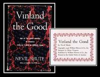image of Vinland the Good; One of the Great Legends of America Told as a Saga in Modern Form