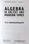 View Image 2 of 2 for Algebra in Ancient and Modern Times. Inventory #S11883