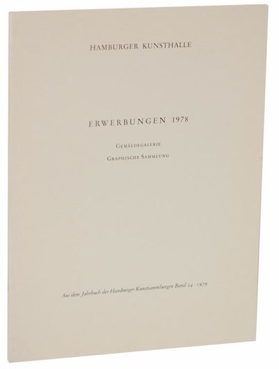 Erwerbungen 1978. Gemaldegalerie Graphische Sammlung