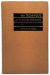 The Technique of Psychotherapy