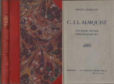 C. J. L. ALMQUIST. Studier öfver personligheten.