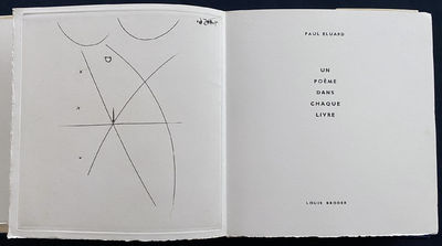 Un Poème dans Chaque Livre. With 16 prints by Picasso, Miro, Chagall, Braque and others