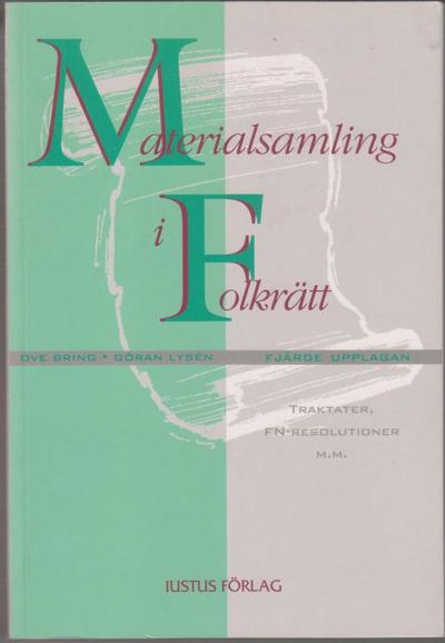 Materialsamling i folkrätt.