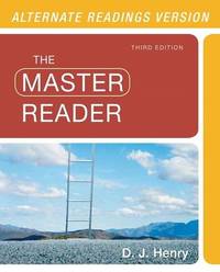 The Master Reader Alternate Readings Version - Annotated Instructor's Edition