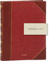 Gold Diggers [Golddiggers] in Paris (Original screenplay for the 1938 film, presentation copy belonging to story writer Jerry Wald)