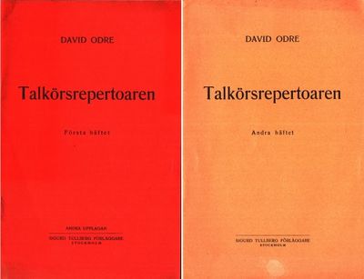 Talkörsrepertoaren. 1-2.