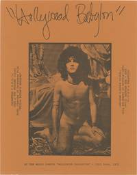 Hollywood Babylon (Original flyer for a 1971 concert)