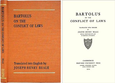 Bartolus on the Conflict of Laws