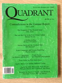 QUADRANT MAGAZINE JANUARY-FEBRUARY 2009
