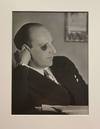 [BLINDNESS / PHOTOGRAPHY]. Deputy M. [Georges] Scapini [SIGNED ORIGINAL PHOTOGRAPH]