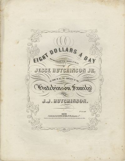 Eight Dollars a Day. Written & Dedicated to the Congress of the U.S.