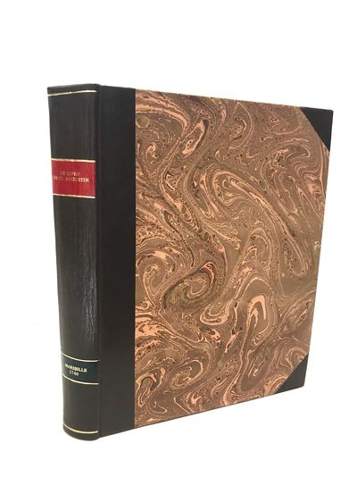 Le Livre de St. Augustin, de la grace et du libre arbitre, Et deux Lettres de ce Pere à Valentin & aux Moines d'Adrumet, traduits en françois avec des notes par monseigneur L'Evêque de Marseille, communique's au clerge seculier et regulier & aux Fideles de son Diocese pour leur instruction. + Analyse du livre de Saint Augustin sur la grace et le libre arbitre. (photo 2)