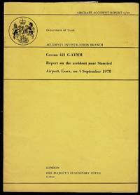 image of Cessna 421 G-AYMM: Report on the accident near Stansted Airport, Essex, on 4th September 1978 (Aircraft accident report)